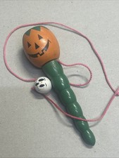 Vintage Halloween Wooden Toy picture