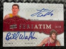 2007-08 Upper Deck UD Chronology Seriatim BILL WALTON Luke Father Son AUTO /20 picture