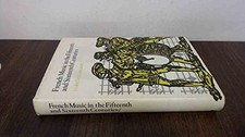 French Music In The 15&16 Cent by Isabelle Cazeaux Hardback Book The Fast Free picture