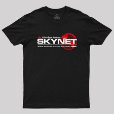 Unisex Skynet Cyberdyne Systems Sci-Fi Geek Logo Casual Cotton Graphic T-Shirt picture