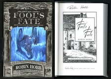 Robin Hobb SIGNED AUTOGRAPHED Fool's Fate The Tawny Man Trilogy HC 1st Ed MINT picture