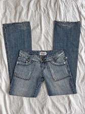 Vintage 2000s Flared Bootcut Leg Fit Jeans S picture
