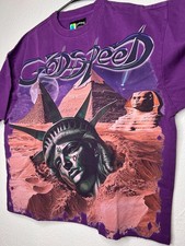 Godspeed Mother Cairo Men's T-Shirt Plum Wash GDSPD14-PW picture