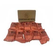 MRE Meals Ready to Eat Humanitarian Daily Rations Insp 8/25 or Later - 1 Case picture