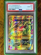 2015 Pokemon XY Ancient Origins Mega M Rayquaza EX # 98 Full Art PSA 10 picture