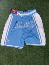🔥 LA Lakers Just Don NBA Basketball Shorts Men’s Large New With Tags picture
