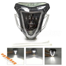 Motorcycle LED Headlight Headlamp Hi/Lo Beam Angel Eye For 2015-2019 BMW F800R picture