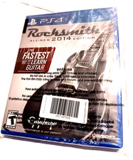 Rocksmith All New 2014 Edition (PS4, Ubisoft) Sealed 2x Brand New picture