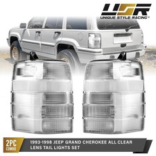 ALL CLEAR Tail Light Assembly Set (L+R) For 93-98 Jeep Grand Cherokee ZJ SUV picture