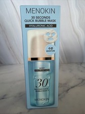 MENOKIN 30 Seconds Quick Bubble Mask Moist 95mL #Hyaluronic Acid picture