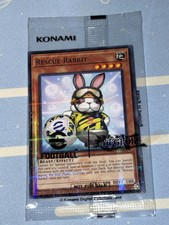 2025 Rescue Rabbit + Neymar Jr eFootball Promo Set | Yugioh | SEALED / NEAR MINT picture