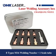 CQWY M16 Laser Welding Nozzle Kit Nozzles Box-packed AS-12 BS-12 For SUP23T/20T picture
