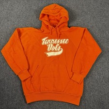 VTG 1980s University of Tennessee Vols Hoodie Spell Out Sweatshirt S/M USA picture