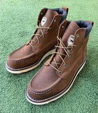 Red Wing Irish Setter Ashby Nubuck Brown Soft Toe Boot Mens Size 9.5 E2 83651 picture
