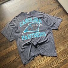 1993 Carolina Panthers NFL Black Short Sleeve Classic T shirt HN7219 picture