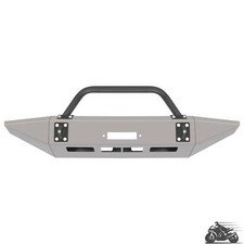 Modular Front Bumper With Bull bar Fit For Ford Full Size Trucks 1987-1991 New picture
