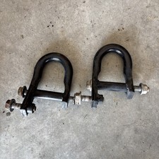 2007-2014 GM Front Tow Hook Black Kit Cadillac Escalade Tahoe Yukon Suburban picture