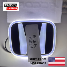 Custom LED Front Grille Emblem Fits for Accord 2018-2024 -Illuminated -White picture