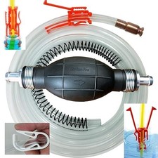 Deluxe Siphon Pump for Gas, Diesel & Water - 8' Hose, 4 Gls/Min picture