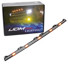 5-Section Amber Full LED Hood Bulge Grille Lighting Kit For 14-21 Toyota Tundra picture