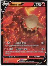 UR - 02 Holo Heatran V 025/189 Ultra Rare SWSH10: Astral Radiance picture