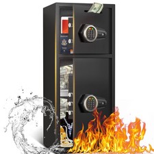 6.5 Cub Large Home Safe, Money Safe Box with Deposit Slot and Adjustable Shelf picture