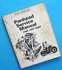 Vintage 1948-57 Harley Davidson Panhead Hydra Glide EL F FL Service Manual Book picture