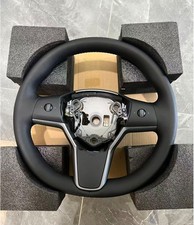 1490214-00-B Heated Leather Steering Wheel For Tesla Model 3 Model Y Replacement picture
