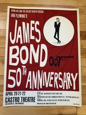 James Bond 50th Anniversary by Max Dalton - Numbered Print Castro San Francisco picture