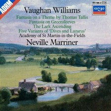 Vaughan Williams Fantasia On A Theme By Thomas Tallis Neville Marriner Martin CD picture