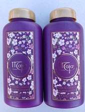 2X MAJA TALCUM POWDER PLUM BLOSSOM - 2 OF 3.5 oz EACH –   picture