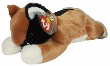 Ty Large Plush Beanie Buddy CHIP the Calico Cat 12.5