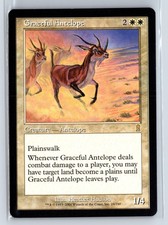 (3x) GRACEFUL ANTELOPE - Odyssey – MTG Magic the Gathering Card - Rare picture