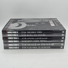 Time Life World War II 6 Book Lot Collectors Edition HC D-Day Secret War Japan picture