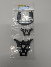 Factory Works RC10B3 Scott Spear designed Carbon B3 Shock Tower Set with spacer picture