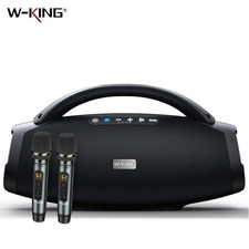Portable Bluetooth Speaker – W-KING X20 with Deep Bass, IPX7 & Guitar Input picture