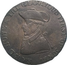 1794 Earl Howe & the Glorious First of June, King and Constitution. D&H #20b picture