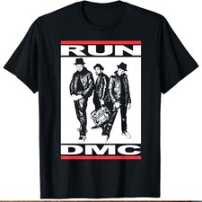 Classic Run-D.M.C. Run DMC Album New Men S-5XL Tee 3D832 picture