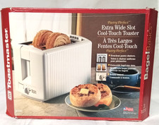 Vintage Toastmaster Pastry Perfect Extra Wide Cool-Touch Toaster B1023 NEW picture
