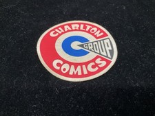 Vintage Charlton Comic Group Decal Comic Shop Promo picture