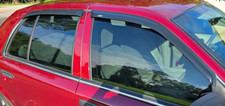 AVS Smoke Rain Guards Vent Visors 3M Tape-On for 1998-2011 Ford Crown Victoria picture