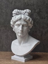 Apollo Bust Statue Greek God Sculpture Ancient Roman Mythology Decor picture