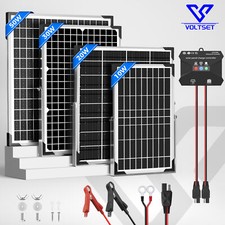 12V Solar Battery Trickle Charger 10W-50W Solar Panel Maintainer for Car RV Boat picture
