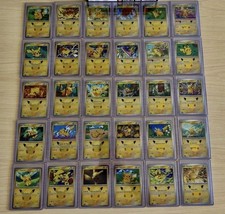 Pikachu 30th Anniversary Celebration Pokemon TCG Pikachu Holo (30 Card Set Full) picture