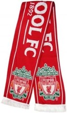 Official Liverpool FC Scarf - Red & White -