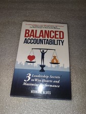 Balanced Accountability Hernani Alves 2019 Signed Leadership Book Balanced IQ picture