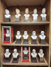 1963 Baseball Hall of Fame Busts, Series 1 and 2 Partial Set (15 Busts) picture