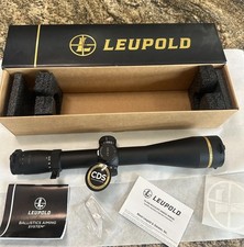 Leupold VX-6HD 4-24x52 34mm CDS-ZL2 SF illum TMOA SFP Scope w/Flip Cover 171579 picture