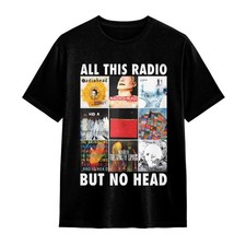 Radiohead All This Radio But No Head T-Shirt Full Album Covers Concert Tee picture