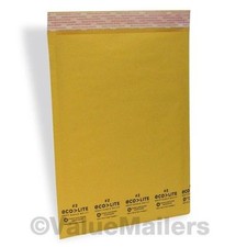 100 #2 8.5x12 Ecolite Kraft Bubble Mailers Padded Envelopes Bags 8.5